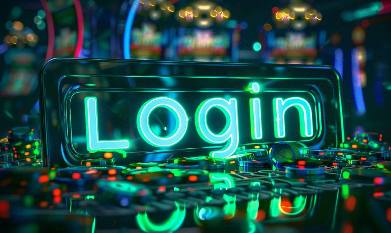 Layar login dan registrasi aplikasi nara188 dengan opsi masuk cepat dan pemulihan akun